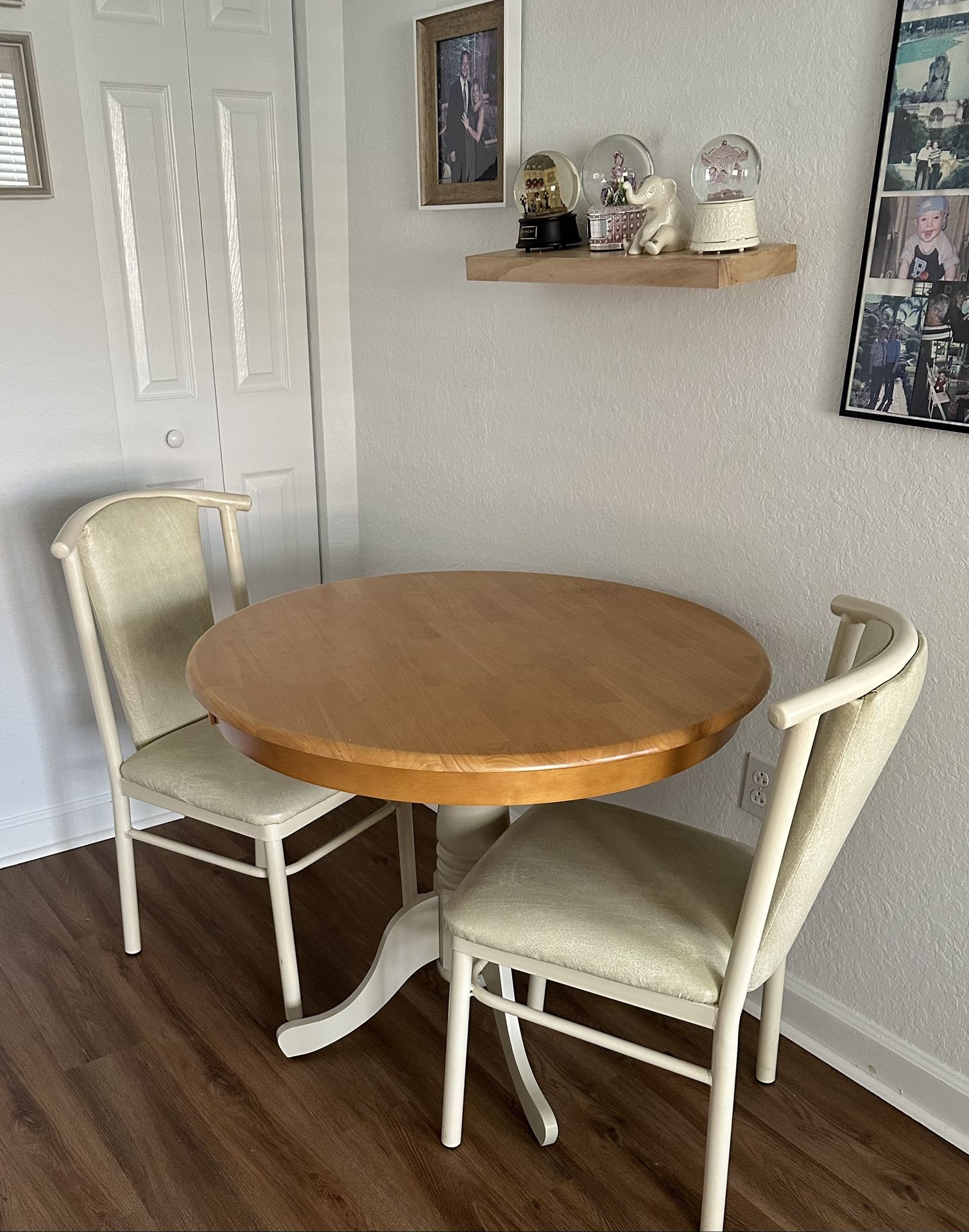 Solid Oak Dining Table 36”