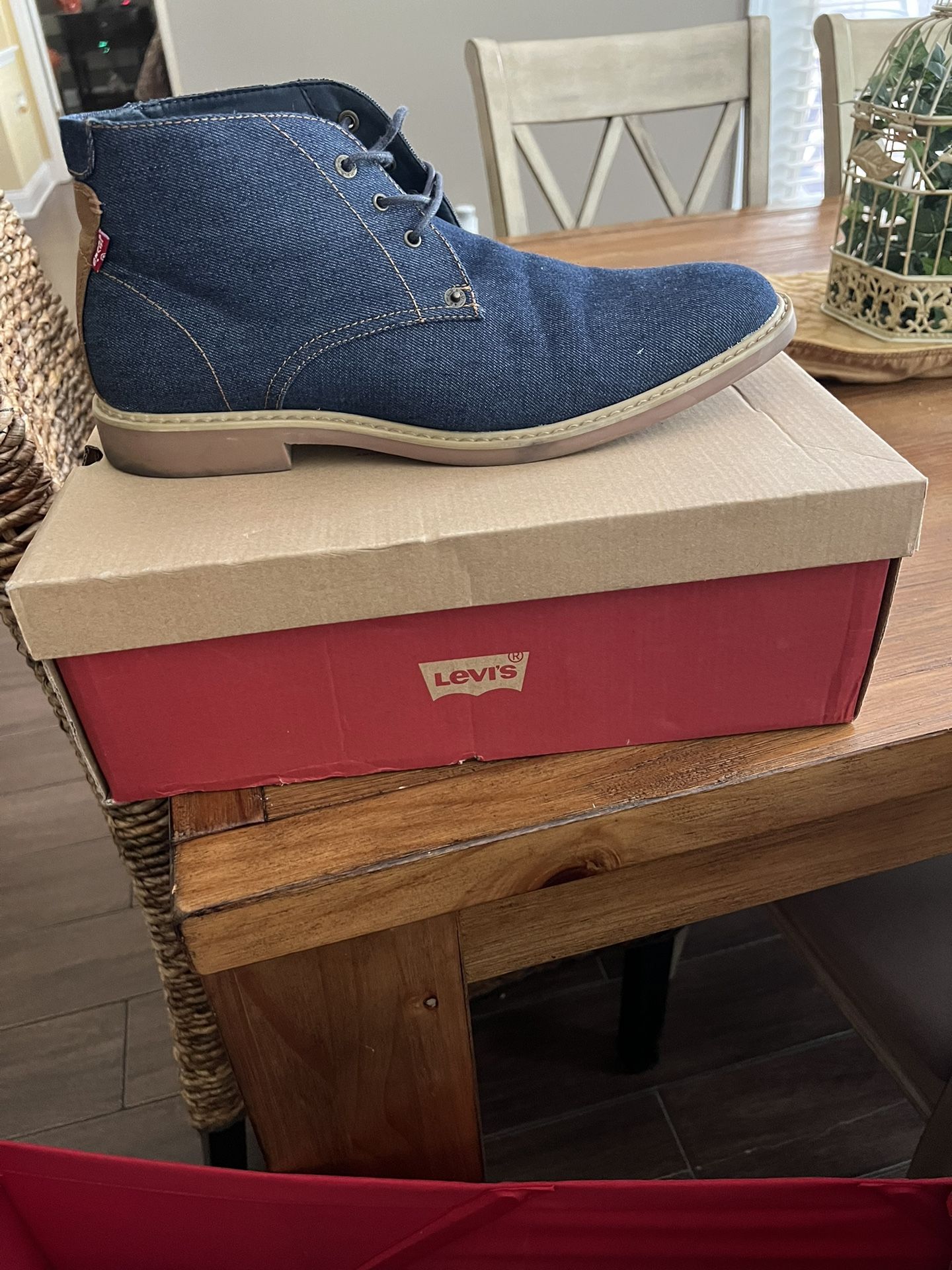 Levi’s Monroe Denim Boot Shoe