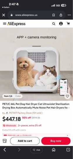 PetJC  hair Dryer for $225 OBO