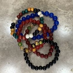 NEW (5) Beaded Bracelets