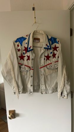 Halloween Cowgirl Jean Jacket.