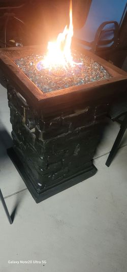 Propane fire pit