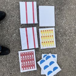 Retail label sticker paper 