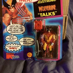 Toy Biz Marvel Super Heroes Talking Wolverine 1991