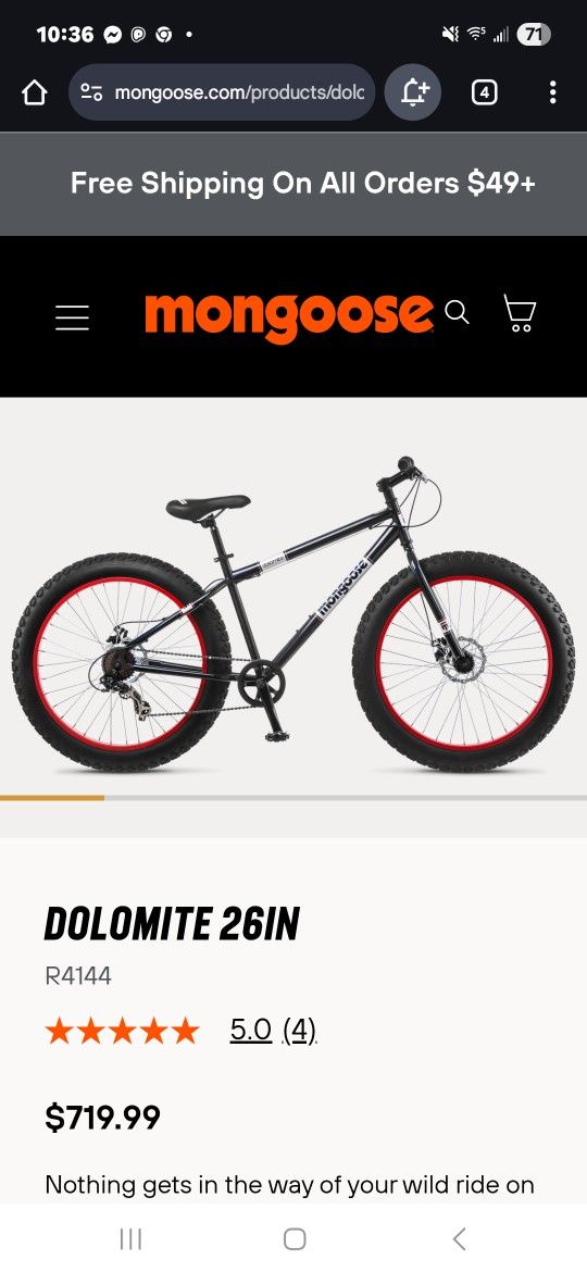Dolomite Bike ..not Electric 