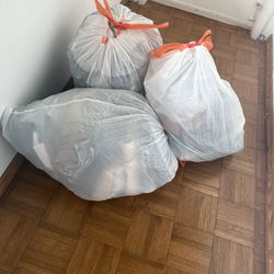 3 Bags Full Of Clothes 