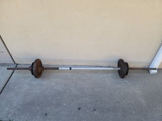 Barbell 70lbs Total