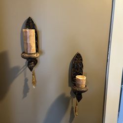 Candle Holder Wall Decor