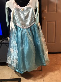 Princess Elsa deluxe dress