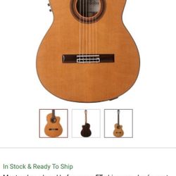 Cordoba C7-CE CD Acoustic-Electric Nylon String Classical Guitar Natural