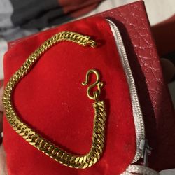 24k Gold Bracelet 