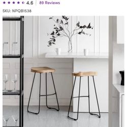 Brand New Still Sealed In box Bar stools 