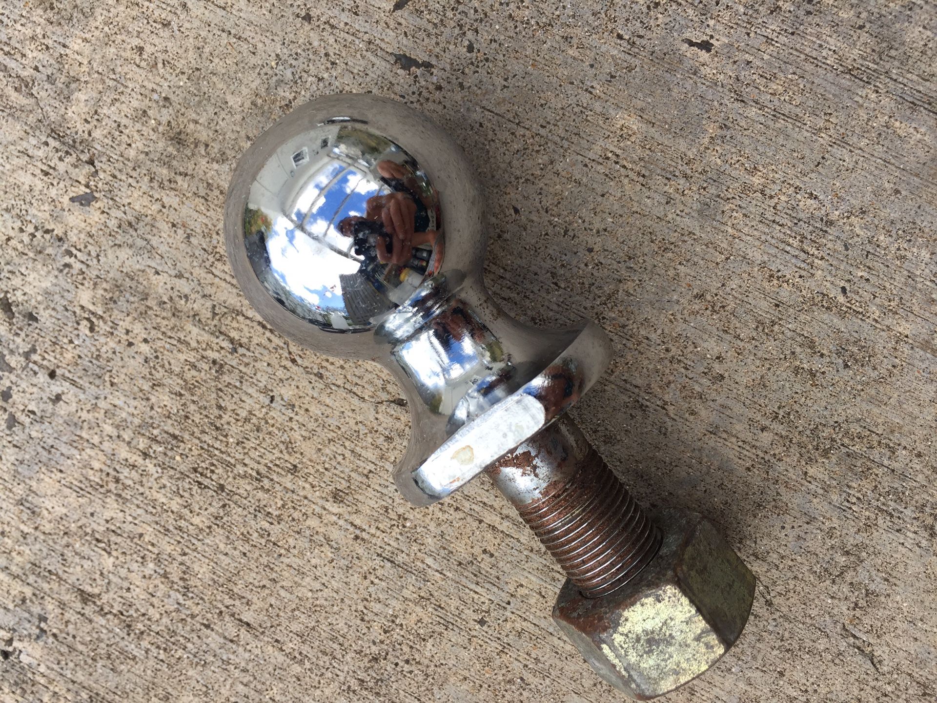 Trailer hitch ball 1 7/8"