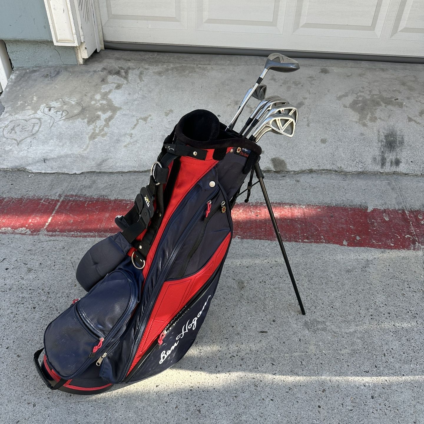 Proselect Irons Left Handed Pro Select Irons and Golf Bag for Sale in San Diego, CA ...