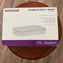 NETGEAR Broadband ADLS2+ Modem MODEL DM111PSP New In Open Box