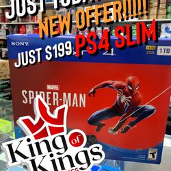 PS4 AVAILABLE NOW!!! LIKE NEW $199 TODAY!!!!