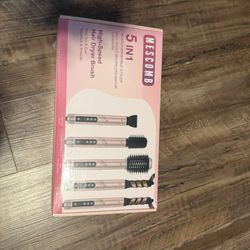 5 In 1 Mescomb Hair Dryer And Curler