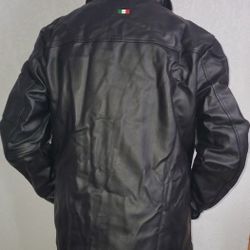 Italian vegan leather jackets