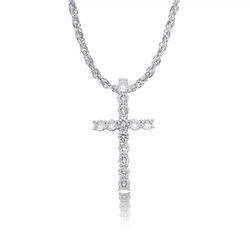 HipHop Stainless Steel Alphabet Letter CZ Neckalce Jewelry Rope Chain