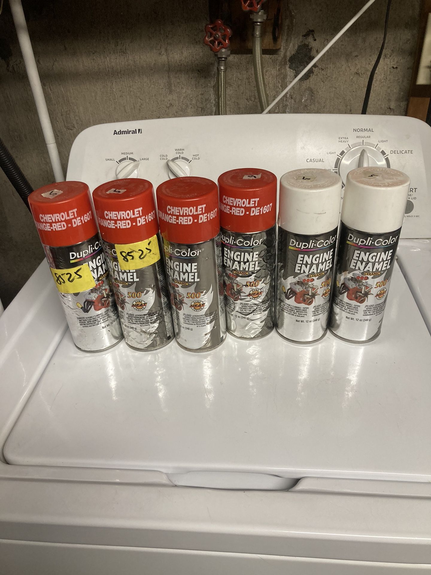 Dupli-color Chevy Orange-red Engine Spray Paint