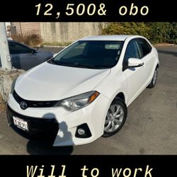 2015 Toyota Corrola S