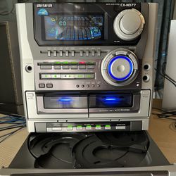 Compact Disc Stereo Cassette Receiver