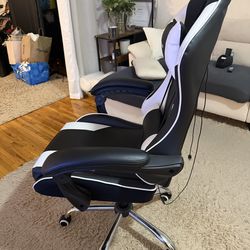 Game desk with chair