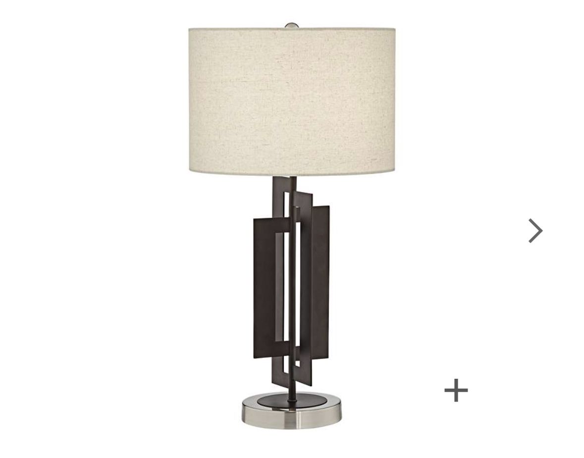Pacific Coast Deville 25 Metal Table Lamp 