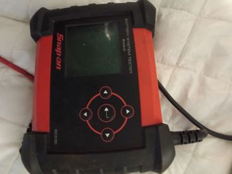 Snap on battery system tester