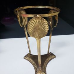 7" Brass Pedistal