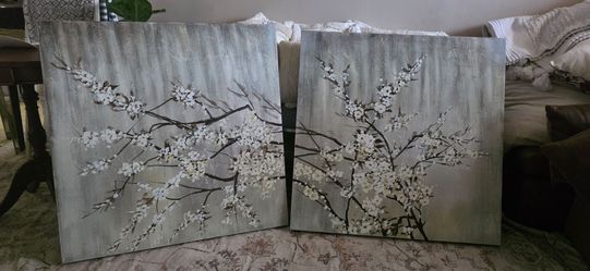 Large Canvas decor 2pc