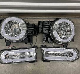 07-14 Toyota FJ Cruiser LED Sequential Headlights faros calaveras micas luces lamps