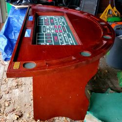 Casino Games Table "Roulette, Blackjack, Craps" 