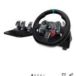 Logitech G29 Force Steering Wheel and Pedals