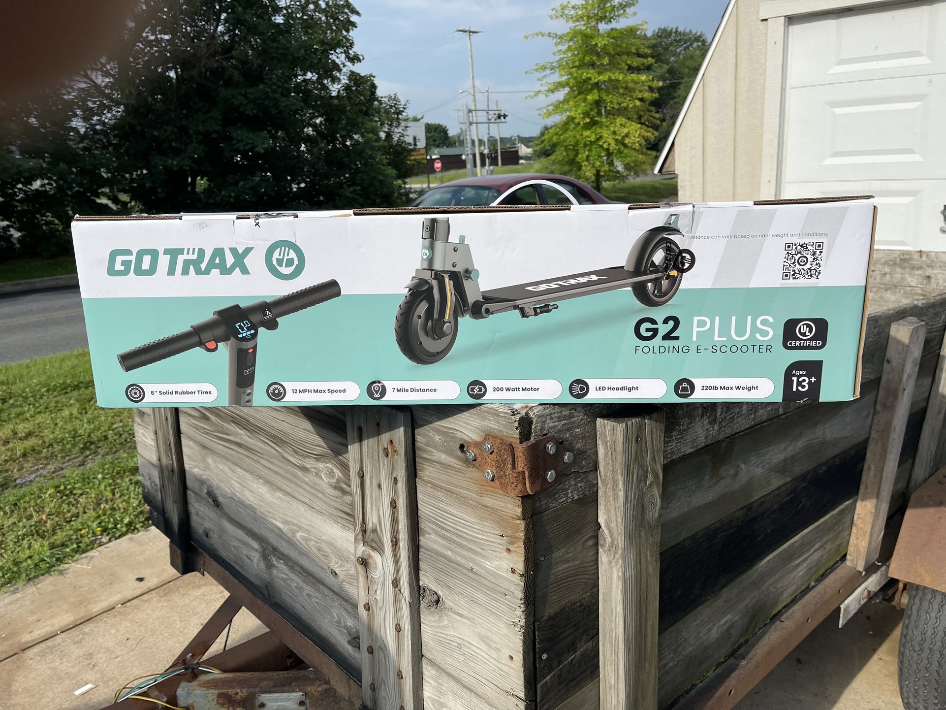 Go Track G2 Plus Fold Up Electric Scooter