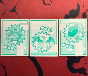 Pokemon Karuta Charizard Blastoise Venusaur Playing Cards ShoPro Japanese Nintendo