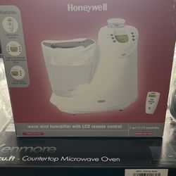 HONEYWELL WARM MIST HUMIDIFIER LCD REMOTE New In Open Box READ BELOW 