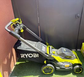RYOBI 40V HP Brushless 21 in.Cordless Walk Behind Multi-Blade Self-Propelled Lawn Mower (TOOL ONLY)