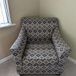 Oversized Arm Chairs (Set Of 2)