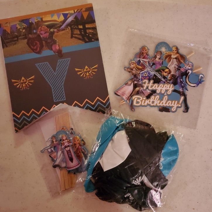 Zelda Party Decorations