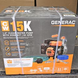 Generac clean water pump 