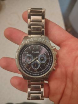 2 Stauer watches sold as is