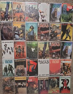 1310$ Worth If Walking Dead Comics For 500$