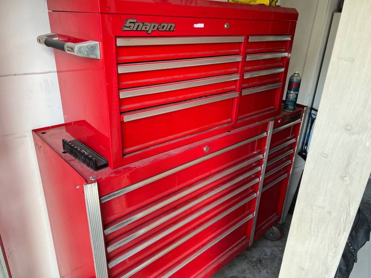 Snap On Tool Chest-BOTTOM ONLY-Full Of Tools