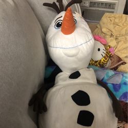 Olaf Plush With Tag New