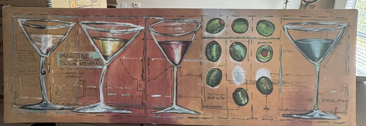 Kitchen art work frame