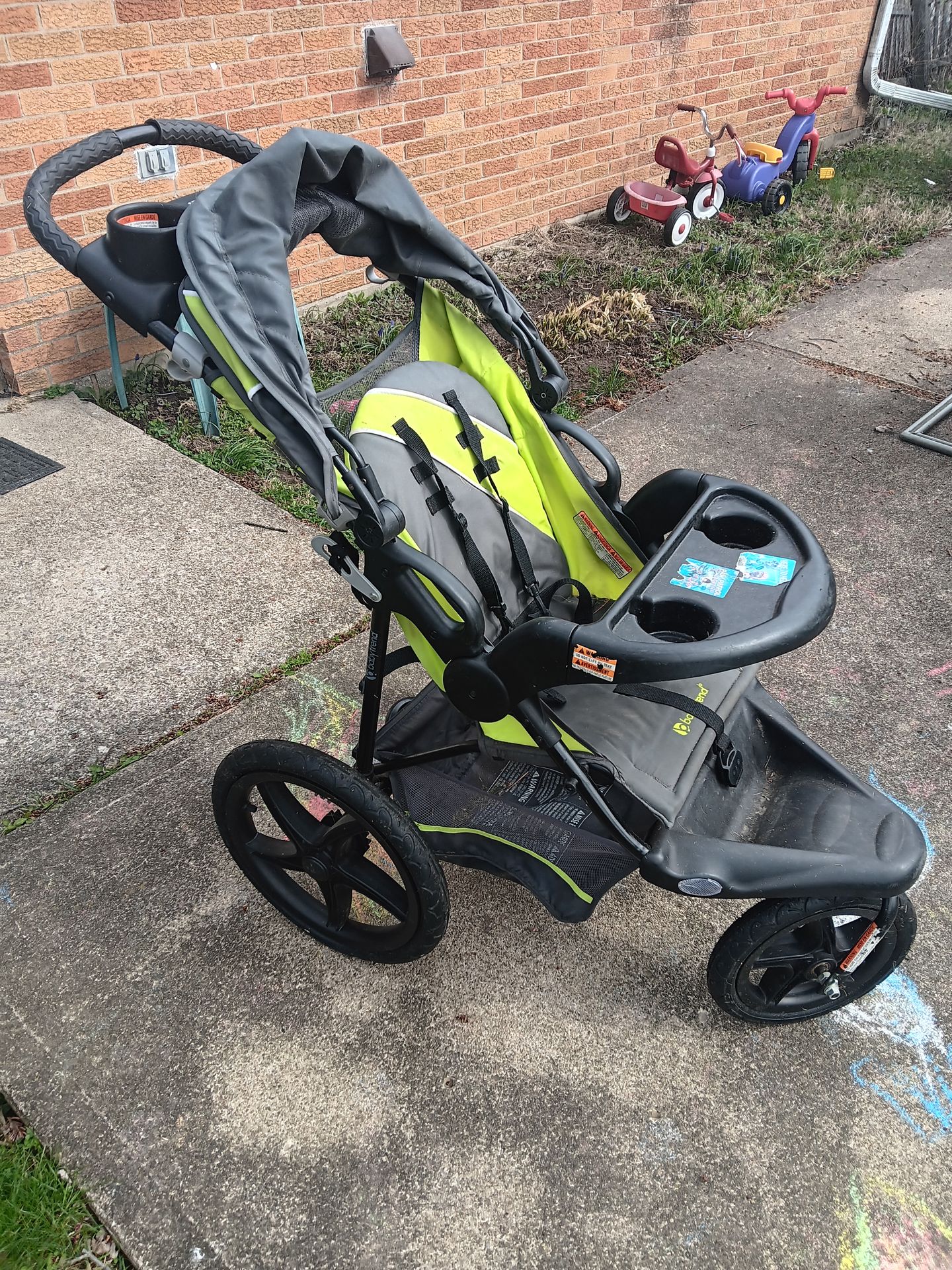 Baby/toddler stroller.