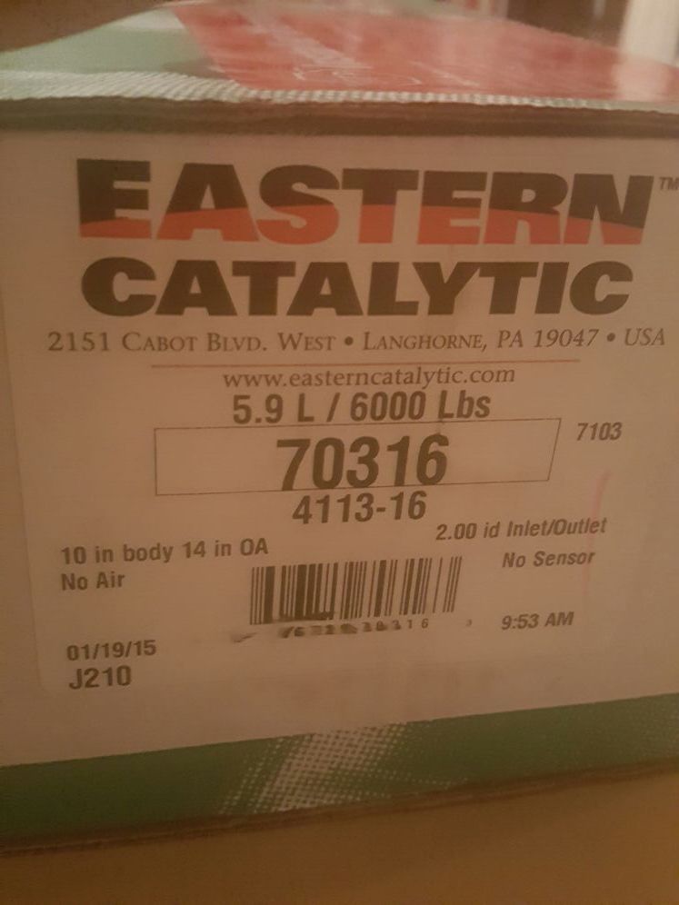 Universal Catalic Converter New