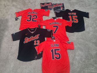 Detroit Tigers Nike MLB Jerseys –CLARK, DINGLER, VALENCIA,  McGONIGLE