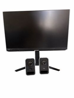 Odyssey g4 27 inch Samsung monitor + speakers